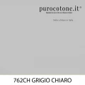 Outlet - Lenzuola Sopra Piazza e Mezza - Cotone Stone Washed TC150 - 762Ch Grigio Chiaro - 230x320 